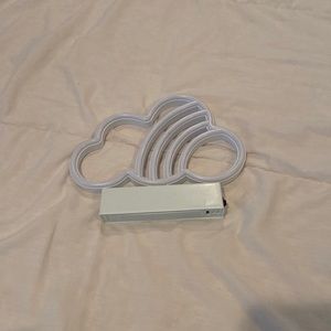 Decor light, requires batteries. 8” x 6” inches